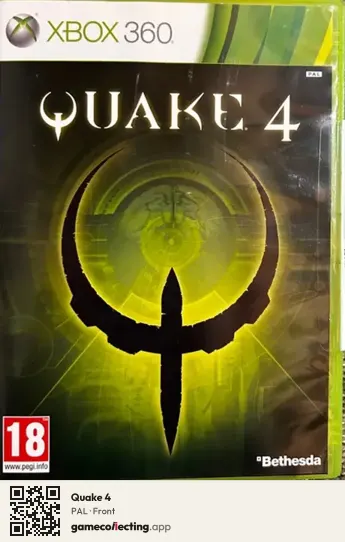 Quake 4 Xbox 360, PAL box front
