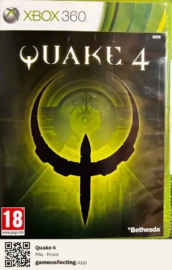 Quake 4 Xbox 360, PAL box front