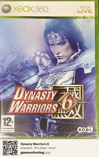 Dynasty Warriors 6 Xbox 360, Italy box front