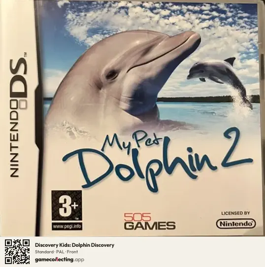 Discovery Kids: Dolphin Discovery Nintendo DS, PAL box front