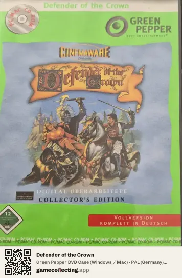 Defender of the Crown Computer, Germany box front