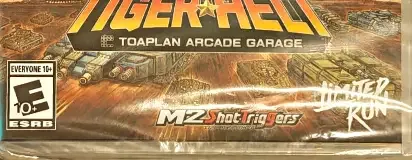 Toaplan Arcade Garage: Kyukyoku Tiger-Heli, the ESRB box on its front