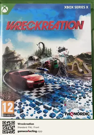 Wreckreation Xbox Series X, PAL box front