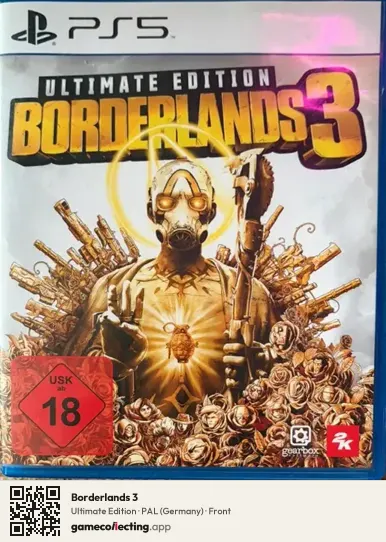 Borderlands 3 PlayStation 5, Germany box front
