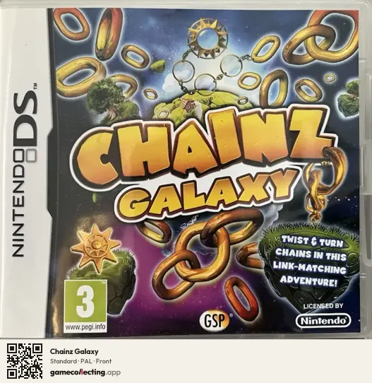 Chainz Galaxy Nintendo DS, PAL box front