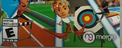 Instant Sports Summer Games, the ESRB box on its front