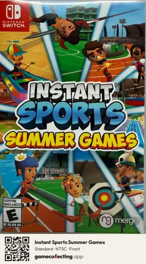 Instant Sports Summer Games Nintendo Switch, NTSC box front