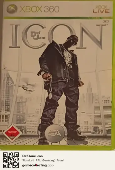 Def Jam: Icon Xbox 360, Germany box front