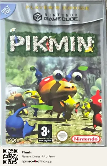 Pikmin Nintendo GameCube, PAL box front