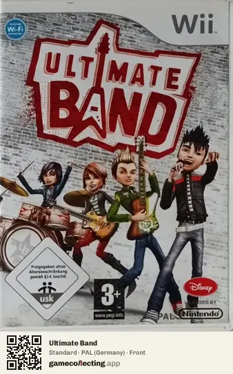 Ultimate Band Nintendo Wii, Germany box front