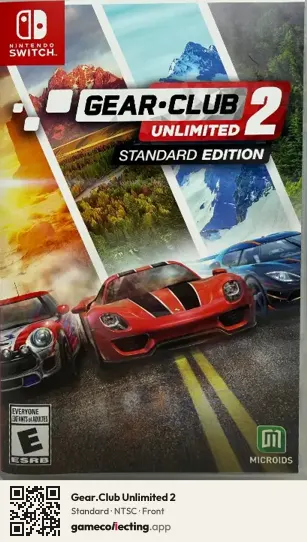 Gear.Club Unlimited 2 Nintendo Switch, NTSC box front