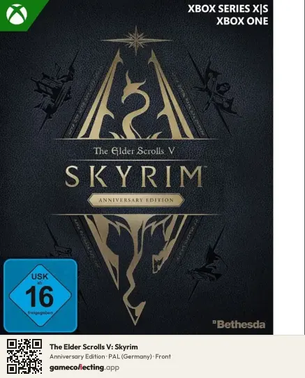 The Elder Scrolls V: Skyrim Xbox Series X, Germany box front
