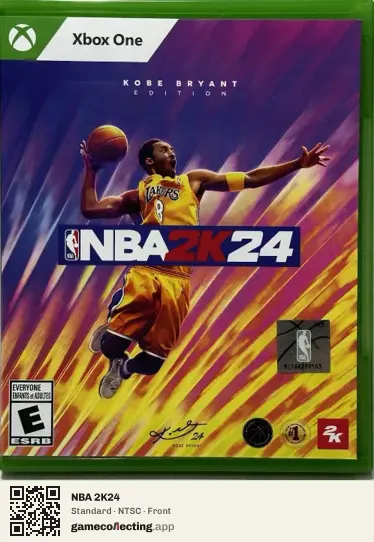 NBA 2K24 Xbox One, NTSC box front