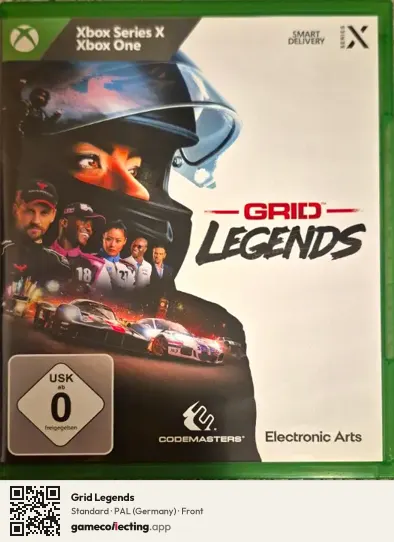 Grid Legends Xbox One, Germany box front