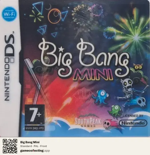Big Bang Mini Nintendo DS, PAL box front