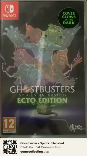 Ghostbusters: Spirits Unleashed Nintendo Switch, Germany box front