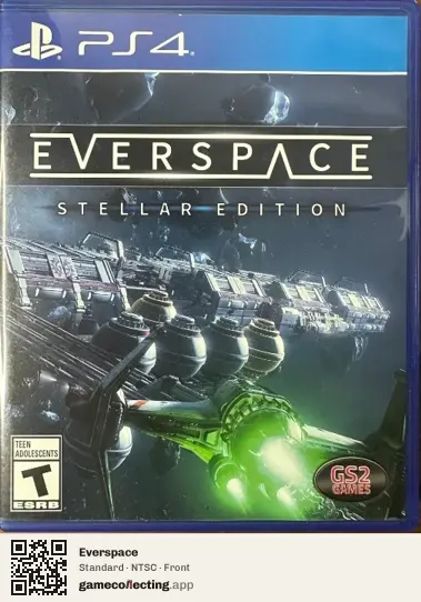 Everspace PlayStation 4, NTSC box front
