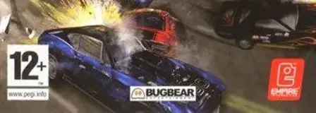 FlatOut 2, the PEGI square on its front