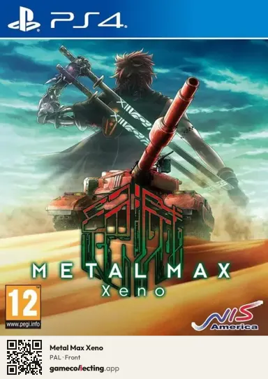 Metal Max Xeno PlayStation 4, PAL box front