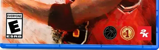 NBA 2K23, the ESRB box on its front