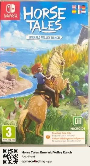 Horse Tales: Emerald Valley Ranch Nintendo Switch, PAL box front