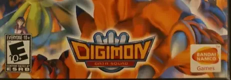 Digimon World Data Squad, the ESRB box on its front