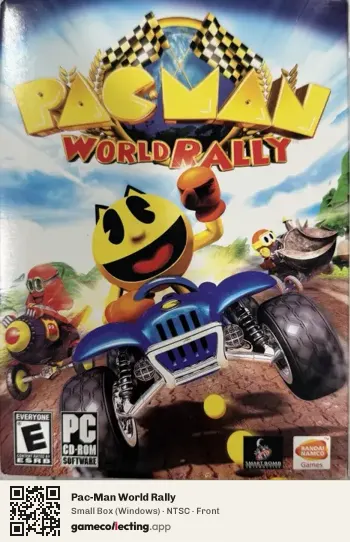 Pac-Man World Rally Computer, NTSC box front