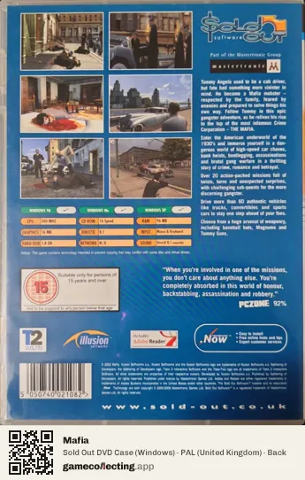 Mafia Computer, United Kingdom box back