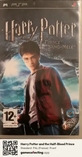 Harry Potter and the Half-Blood Prince PlayStation Portable, France box front