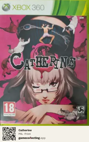 Catherine Xbox 360, PAL box front