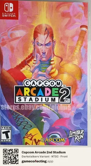Capcom Arcade 2nd Stadium Nintendo Switch, NTSC box front
