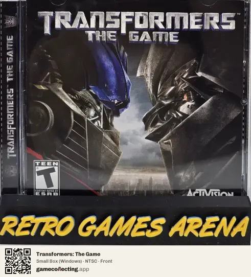 Transformers: The Game Computer, NTSC box front