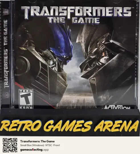 Transformers: The Game Computer, NTSC box front
