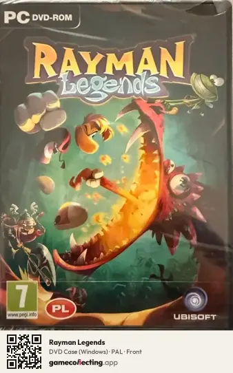Rayman Legends Computer, PAL box front