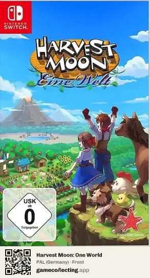 Harvest Moon: One World Nintendo Switch, Germany box front
