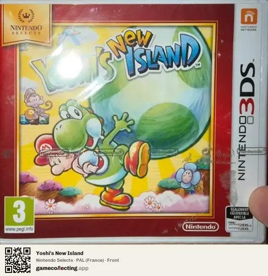 Yoshi's New Island Nintendo 3DS, France box front