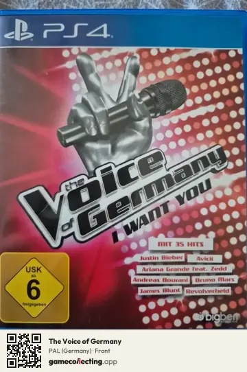 The Voice of Germany PlayStation 4, Germany box front