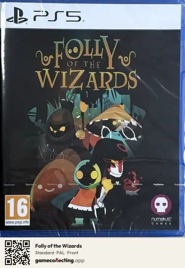 Folly of the Wizards PlayStation 5, PAL box front