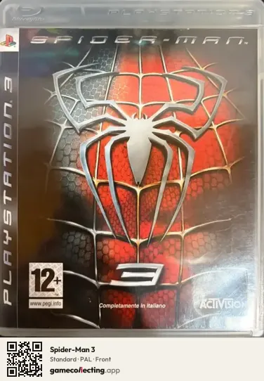 Spider-Man 3 PlayStation 3, PAL box front