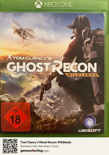 Tom Clancy's Ghost Recon: Wildlands Xbox One, Germany box front