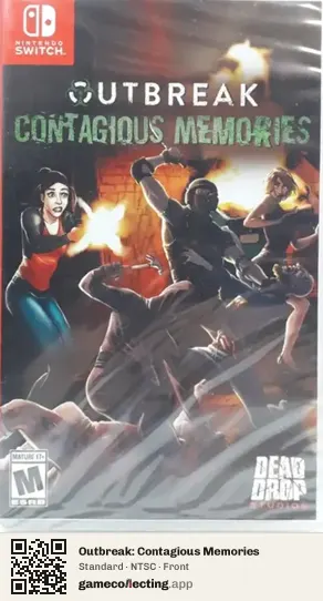 Outbreak: Contagious Memories Nintendo Switch, NTSC box front