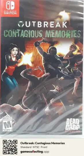 Outbreak: Contagious Memories Nintendo Switch, NTSC box front