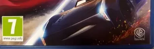 Cars 3: Driven to Win, the PEGI square on its front