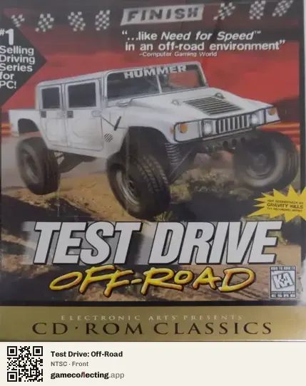 Test Drive: Off-Road Computer, NTSC box front