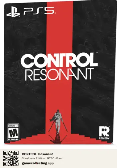 CONTROL: Resonant PlayStation 5, NTSC box front