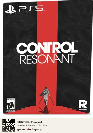 CONTROL: Resonant PlayStation 5, NTSC box front