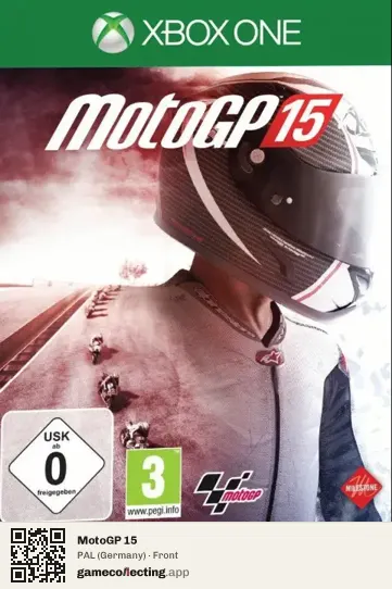 MotoGP 15 Xbox One, Germany box front