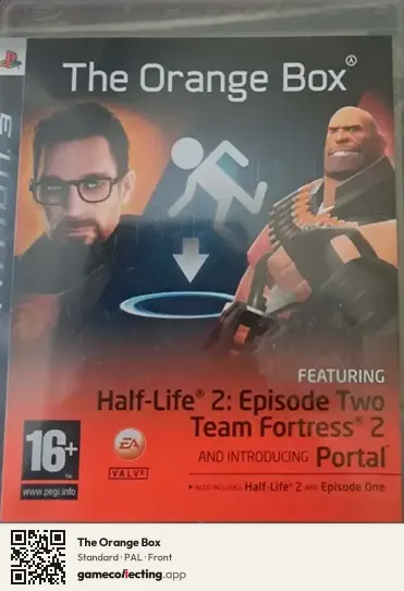 The Orange Box PlayStation 3, PAL box front