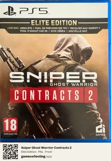 Sniper Ghost Warrior Contracts 2 PlayStation 5, PAL box front