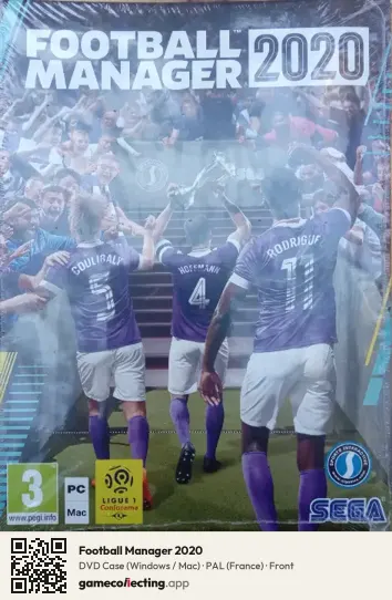 Football Manager 2020 Computer, France box front
